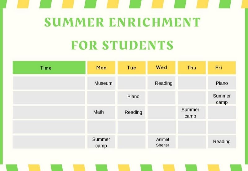 Summer Enrichment for Students